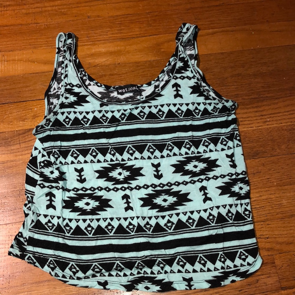 Tribal Print Tank Top